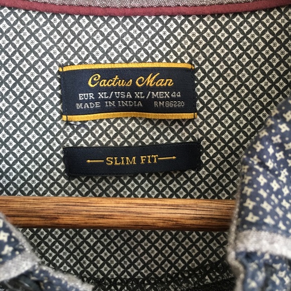 NWOT Cactus Man polo shirt XL - Picture 5 of 7